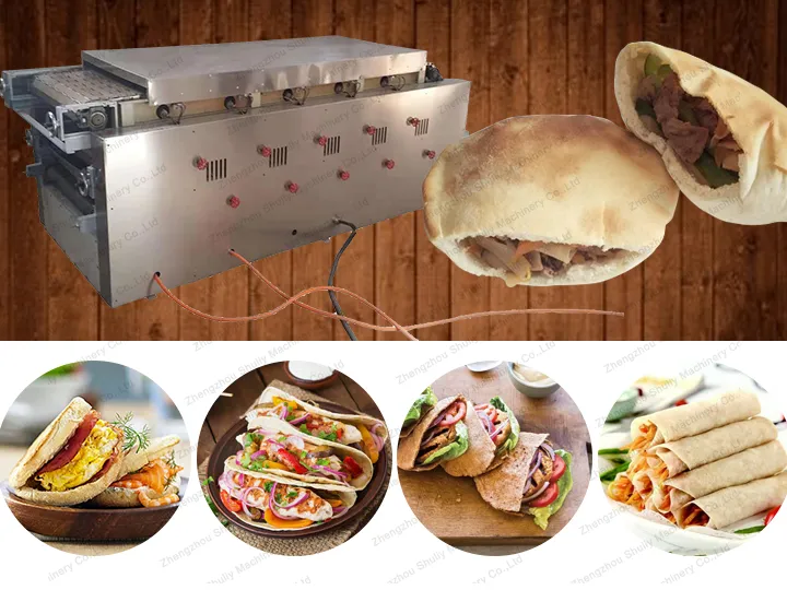 Arabic bread production line