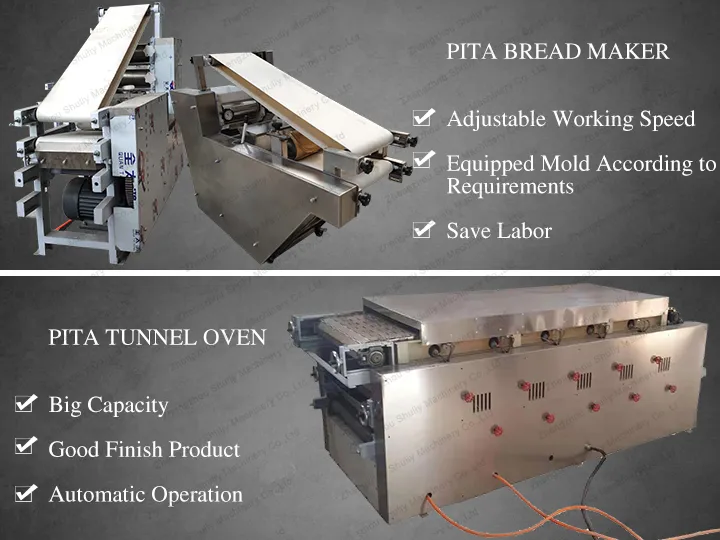 dough sheeter and oven
