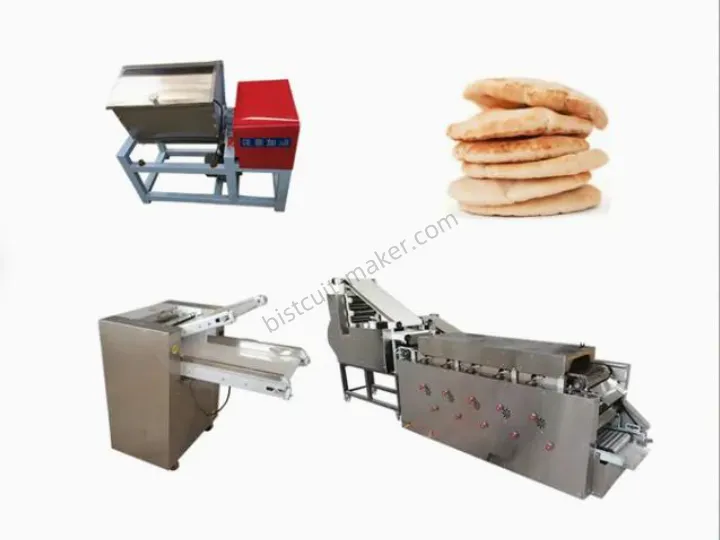Arabic bread production line