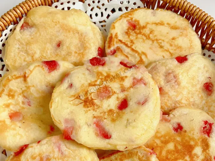 Biscoitos crocantes e dourados