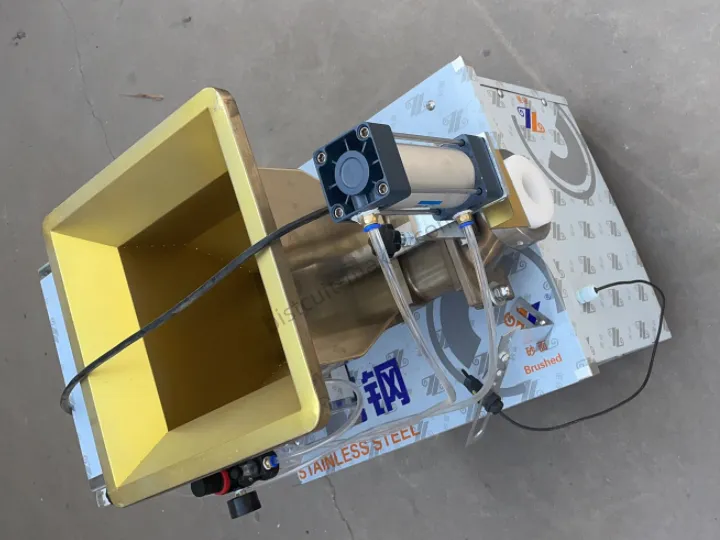 máquina cortadora de massa de pizza.