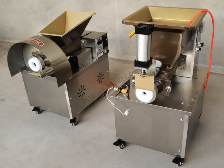 deux types de machines de découpe de boules de pâte