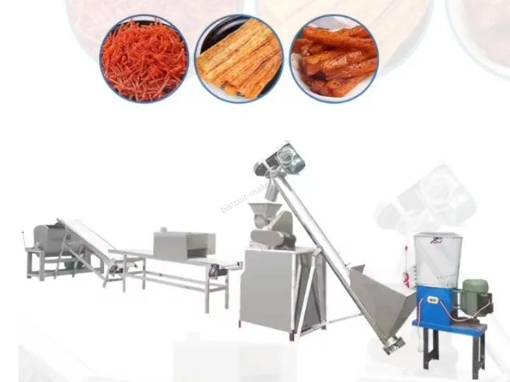 линия производства острых полосок